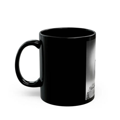 Joan Taylor #37 (Vintage Female Icon) Black Coffee Mug - Go Mug Yourself