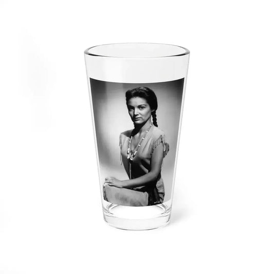 Joan Taylor #37 (Vintage Female Icon) Pint Glass 16oz 16oz - Go Mug Yourself