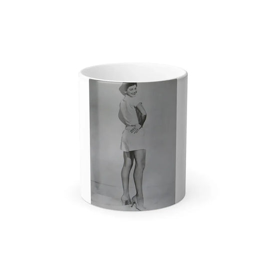 Joan Taylor #57 (Vintage Female Icon) Color Changing Coffee Mug 11oz - Go Mug Yourself