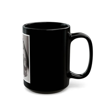 Joan Taylor #64 (Vintage Female Icon) Black Coffee Mug - Go Mug Yourself