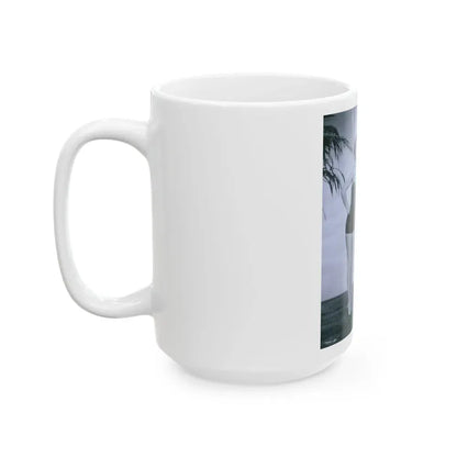 Joan Taylor #67 (Vintage Female Icon) White Coffee Mug - Go Mug Yourself