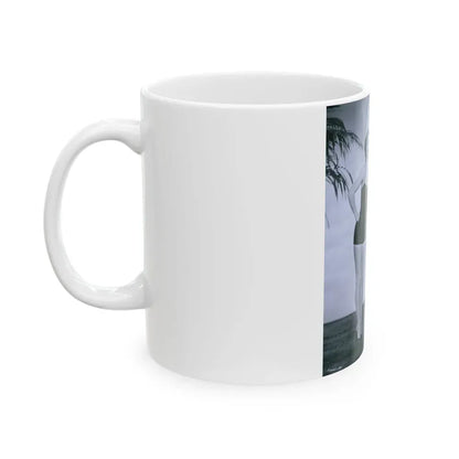Joan Taylor #67 (Vintage Female Icon) White Coffee Mug - Go Mug Yourself