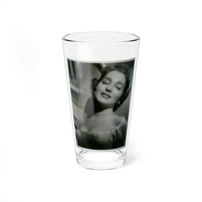 Joan Weldon #01 (Vintage Female Icon) Pint Glass 16oz 16oz - Go Mug Yourself