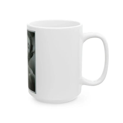 Joan Weldon #01 (Vintage Female Icon) White Coffee Mug - Go Mug Yourself