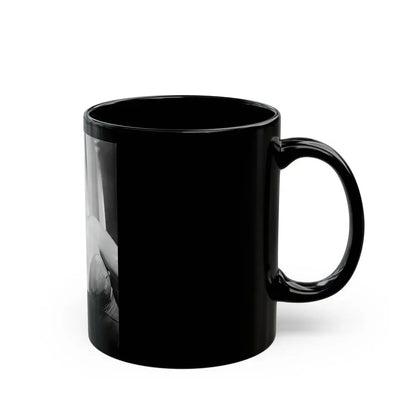 Joan Weldon #05 (Vintage Female Icon) Black Coffee Mug - Go Mug Yourself