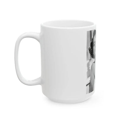 Joan Weldon #05 (Vintage Female Icon) White Coffee Mug - Go Mug Yourself