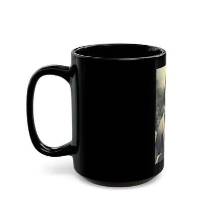 Joan Weldon #06 (Vintage Female Icon) Black Coffee Mug - Go Mug Yourself