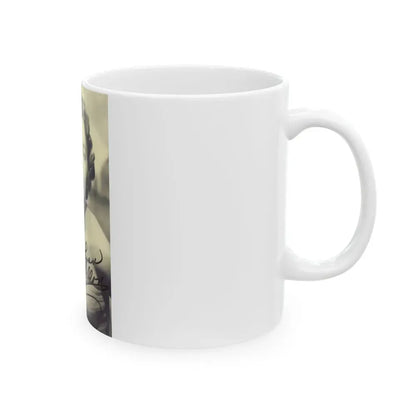 Joan Weldon #06 (Vintage Female Icon) White Coffee Mug - Go Mug Yourself