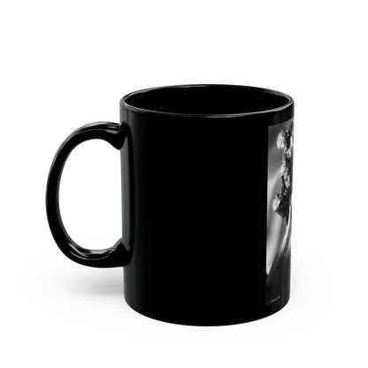 Joan Weldon #10 (Vintage Female Icon) Black Coffee Mug - Go Mug Yourself
