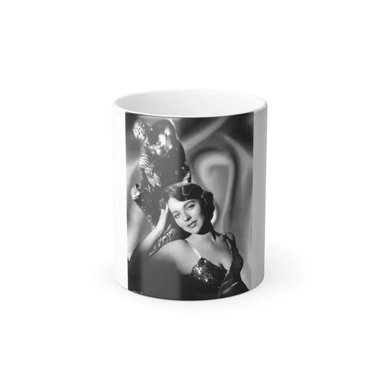 Joan Weldon #10 (Vintage Female Icon) Color Changing Coffee Mug 11oz - Go Mug Yourself