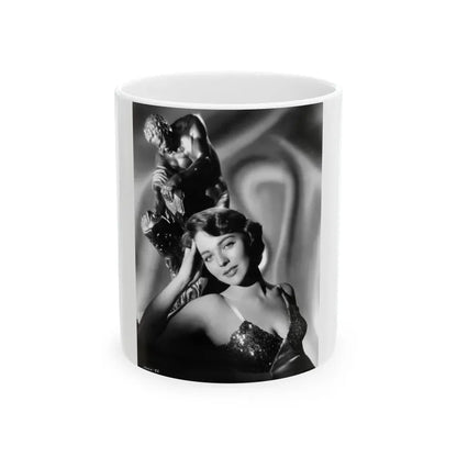 Joan Weldon #10 (Vintage Female Icon) White Coffee Mug 11oz - Go Mug Yourself