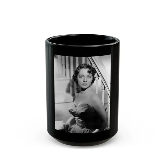 Joan Weldon #11 (Vintage Female Icon) Black Coffee Mug 15oz - Go Mug Yourself
