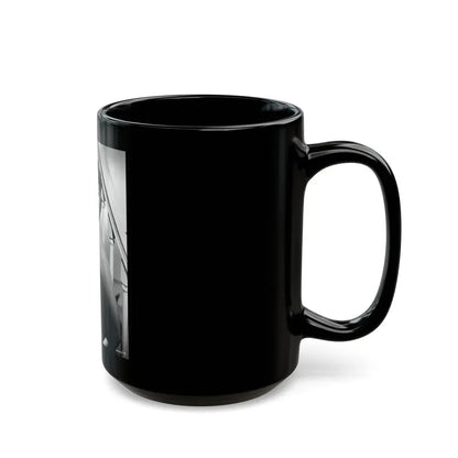 Joan Weldon #11 (Vintage Female Icon) Black Coffee Mug - Go Mug Yourself