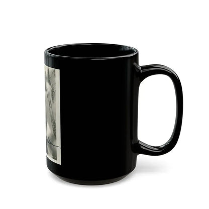 Joan Weldon #14 (Vintage Female Icon) Black Coffee Mug - Go Mug Yourself
