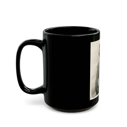 Joan Weldon #14 (Vintage Female Icon) Black Coffee Mug - Go Mug Yourself