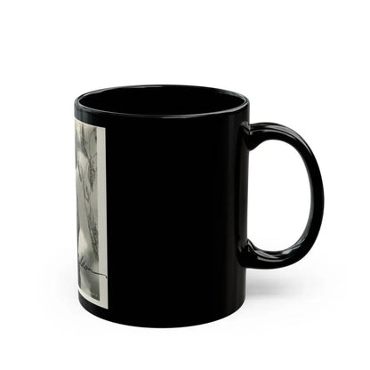 Joan Weldon #14 (Vintage Female Icon) Black Coffee Mug - Go Mug Yourself