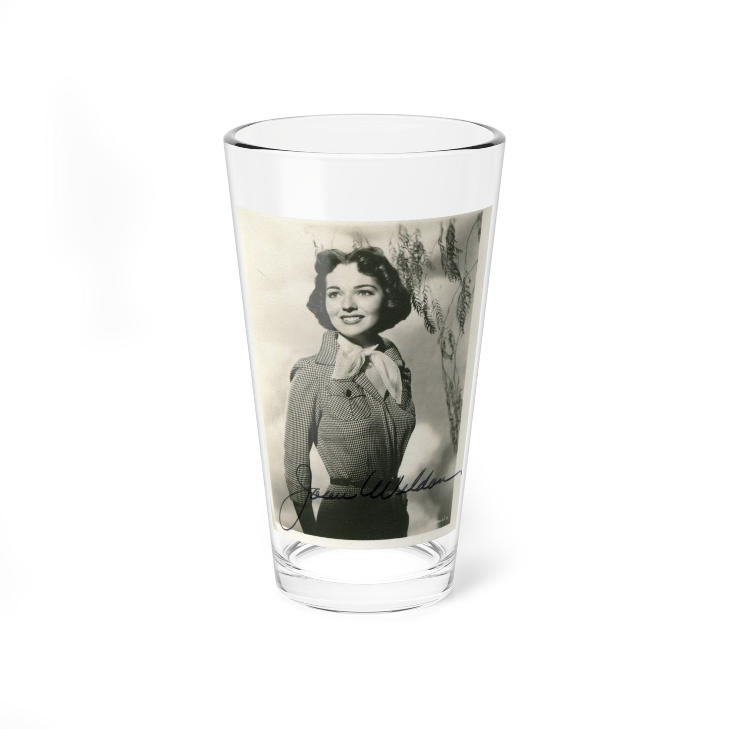 Joan Weldon #14 (Vintage Female Icon) Pint Glass 16oz-16oz-Go Mug Yourself