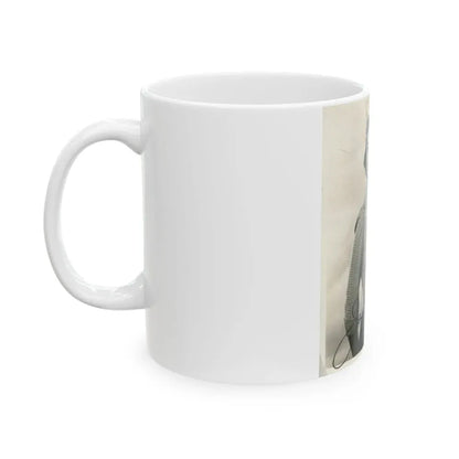 Joan Weldon #14 (Vintage Female Icon) White Coffee Mug - Go Mug Yourself
