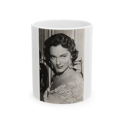 Joan Weldon #18 (Vintage Female Icon) White Coffee Mug 11oz - Go Mug Yourself