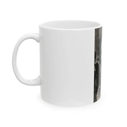 Joan Weldon #18 (Vintage Female Icon) White Coffee Mug - Go Mug Yourself