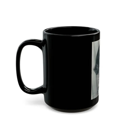 Joan Weldon #19 (Vintage Female Icon) Black Coffee Mug - Go Mug Yourself