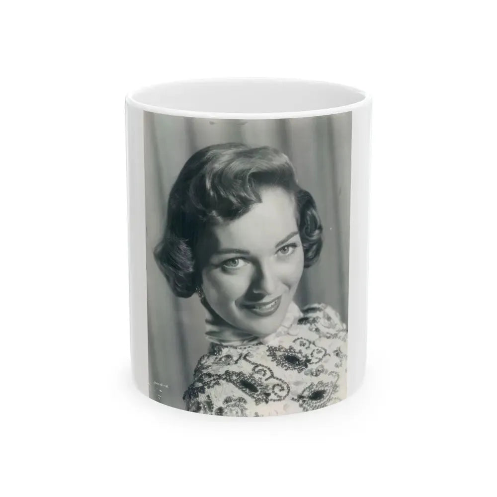 Joan Weldon #19 (Vintage Female Icon) White Coffee Mug 11oz - Go Mug Yourself