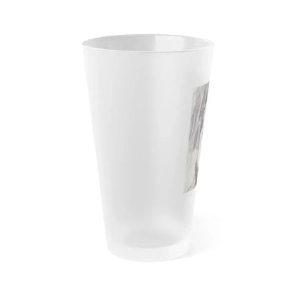 Joan Weldon #20 (Vintage Female Icon) Frosted Pint Glass 16oz - Go Mug Yourself