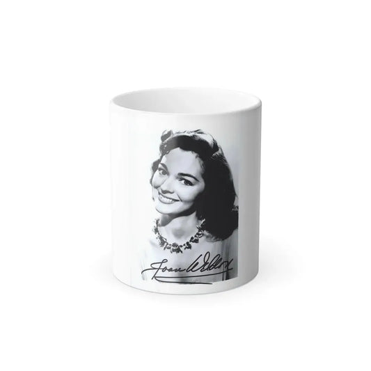 Joan Weldon #21 1 (Vintage Female Icon) Color Changing Coffee Mug 11oz - Go Mug Yourself