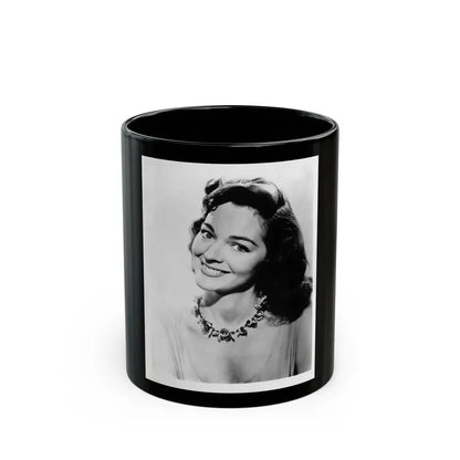 Joan Weldon #21 (Vintage Female Icon) Black Coffee Mug 11oz - Go Mug Yourself
