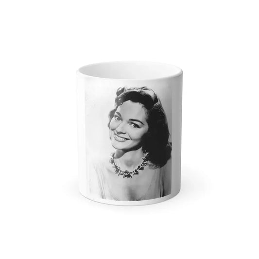 Joan Weldon #21 (Vintage Female Icon) Color Changing Coffee Mug 11oz - Go Mug Yourself