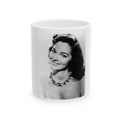 Joan Weldon #21 (Vintage Female Icon) White Coffee Mug 11oz - Go Mug Yourself