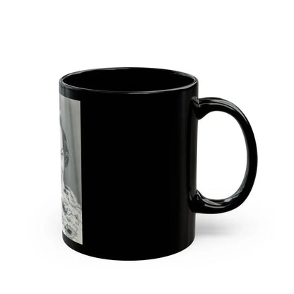 Joan Weldon #25 (Vintage Female Icon) Black Coffee Mug - Go Mug Yourself