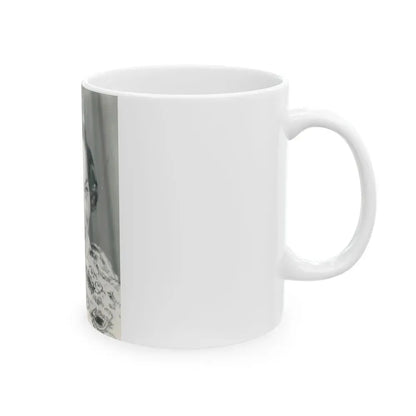 Joan Weldon #25 (Vintage Female Icon) White Coffee Mug - Go Mug Yourself