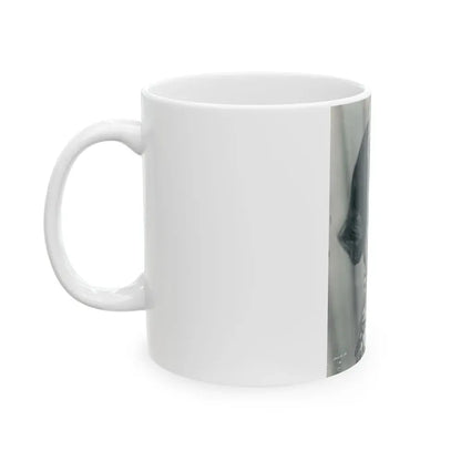 Joan Weldon #25 (Vintage Female Icon) White Coffee Mug - Go Mug Yourself