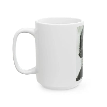 Joan Weldon #26 (Vintage Female Icon) White Coffee Mug - Go Mug Yourself