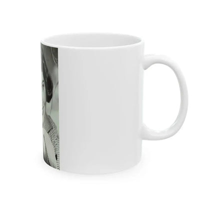 Joan Weldon #26 (Vintage Female Icon) White Coffee Mug - Go Mug Yourself