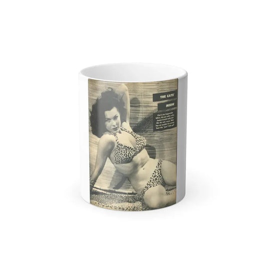 Joanne Arnold #09 (Vintage Female Icon) Color Changing Coffee Mug 11oz - Go Mug Yourself