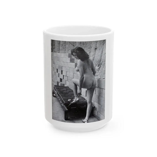 Joanne Arnold #10 (Vintage Female Icon) White Coffee Mug 15oz - Go Mug Yourself