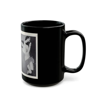 Joanne Arnold #119 - Pages 14 & 15 with, 2 Semi B&W Nude Pics from BREATHTAKNG BEAUTIES Proudly Presents...Jo Ann (Vintage Female Icon) Black Coffee Mug - Go Mug Yourself