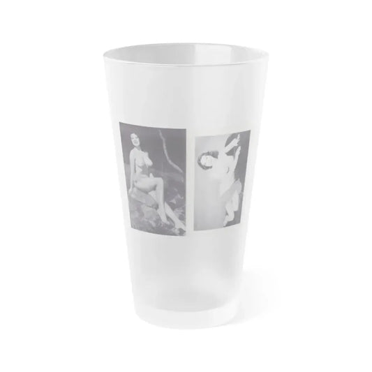 Joanne Arnold #119 - Pages 14 & 15 with, 2 Semi B&W Nude Pics from BREATHTAKNG BEAUTIES Proudly Presents...Jo Ann (Vintage Female Icon) Frosted Pint Glass 16oz 16oz Frosted - Go Mug Yourself