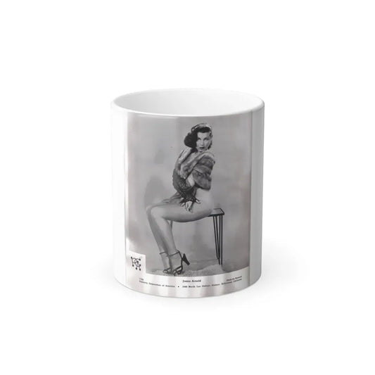 Joanne Arnold #12 (Vintage Female Icon) Color Changing Coffee Mug 11oz - Go Mug Yourself