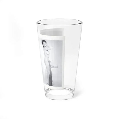 Joanne Arnold #121 - Pages 18 & 19 with, 2 B&W Semi Nude Pics Left 1 as a Blonde from BREATHTAKNG BEAUTIES Proudly Presents...Jo Ann (Vintage Female Icon) Pint Glass 16oz - Go Mug Yourself