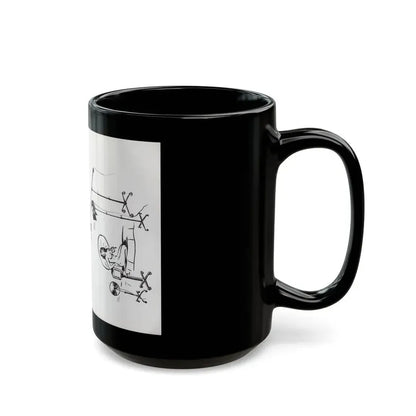 Joanne Arnold #125 - Pages 26 with, 1 Full Body B&W Nude Pic & Backside of Back Cover from BREATHTAKNG BEAUTIES Proudly Presents...Jo Ann (Vintage Female Icon) Black Coffee Mug - Go Mug Yourself