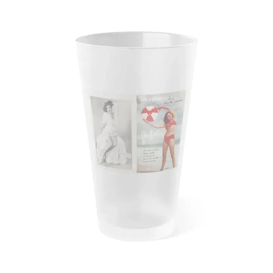 Joanne Arnold #127 - BREATHTAKNG BEAUTIES Proudly Presents...Jo Ann( (Vintage Female Icon) Frosted Pint Glass 16oz 16oz Frosted - Go Mug Yourself