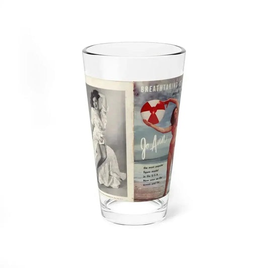 Joanne Arnold #127 - BREATHTAKNG BEAUTIES Proudly Presents...Jo Ann( (Vintage Female Icon) Pint Glass 16oz 16oz - Go Mug Yourself