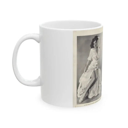 Joanne Arnold #127 - BREATHTAKNG BEAUTIES Proudly Presents...Jo Ann( (Vintage Female Icon) White Coffee Mug - Go Mug Yourself