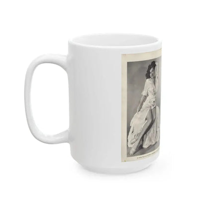 Joanne Arnold #127 - BREATHTAKNG BEAUTIES Proudly Presents...Jo Ann( (Vintage Female Icon) White Coffee Mug - Go Mug Yourself