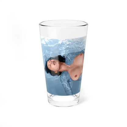 Joanne Arnold #14 - Topless (Vintage Female Icon) Pint Glass 16oz 16oz - Go Mug Yourself