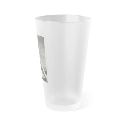 Joanne Arnold #15 (Vintage Female Icon) Frosted Pint Glass 16oz - Go Mug Yourself