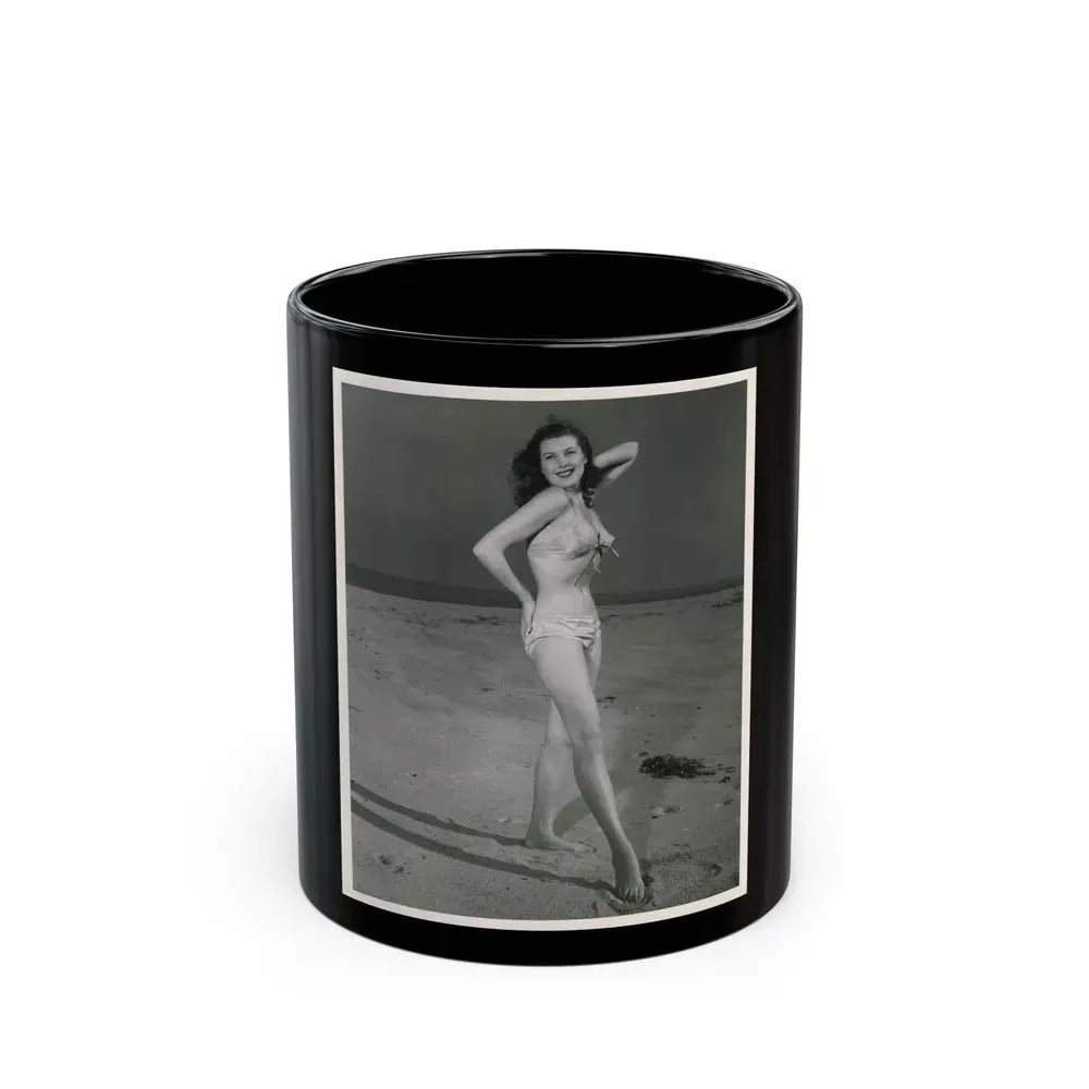 Joanne Arnold #25 (Vintage Female Icon) Black Coffee Mug 11oz - Go Mug Yourself
